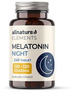 Allnature Elements Melatonin night 240 tablet - Melatonin