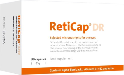 RetiCap® DR 90 capsules - Dietary Supplement - Main image