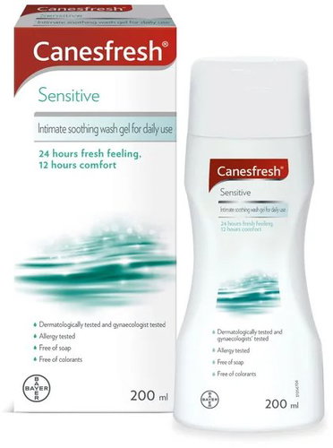 Canesfresh Sensitive Intimate Wash Gel 200ml - Intimate Hygiene Gel - Main image