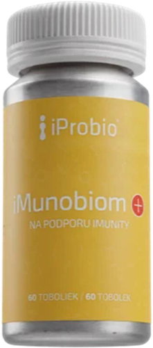 iProbio iMunobiom+ for Immune Support and Defence 60 Capsules - Probiotics - Main image