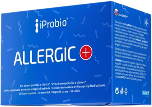 iProbio ALLERGIC+ for Healthy Skin and Mucous Membranes 30 Sachets - Probiotics - Main image