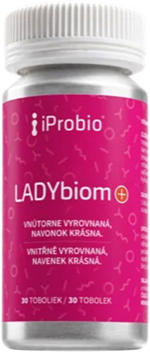 iProbio LADYbiom+ for Women's Health 30 Capsules - Probiotics - Main image