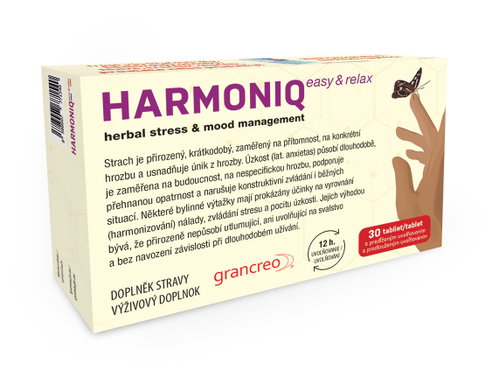HARMONIQ harmonie mysli + nervů + trávení 30 tablet - Dietary Supplement - Main image