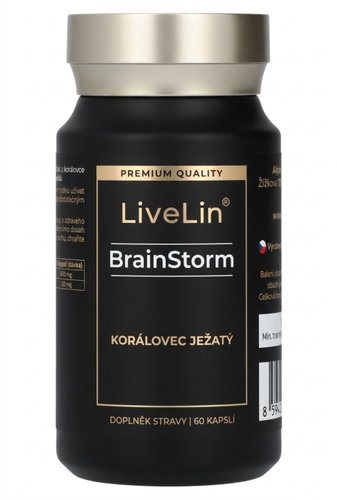 LiveLin BrainStorm 60 kapslí - Dietary Supplement - Main image