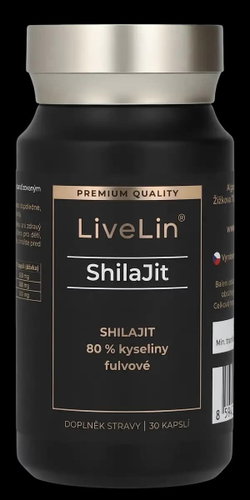 LiveLin ShilaJit 30 kapslí - Shilajit - Main image