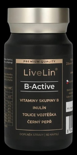 LiveLin B-Active 60 kapslí Hlavní obrázek LiveLin B-Active 60 kapslí - B komplex - Hlavní obrázek