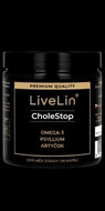 LiveLin CholeStop 90 kapslí - Omega 3