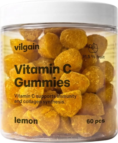 Vilgain vitamin C Gummies citron 60 ks - Vitamin C - Main image