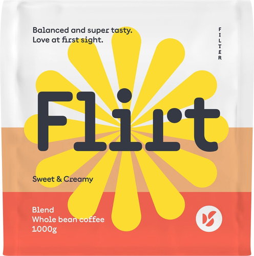 Doubleshot Flirt, 1000g, zrnková - Coffee - Main image
