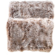 Douceur d'intérieur Soft faux fur blanket 125 × 150 cm Beige - Blanket