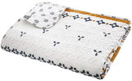 Atmosphera Oboustranný přehoz postele prošívaný 240 × 220 cm bílý, etnický motiv - Bed Cover