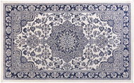 Douceur d'intérieur Woven carpet for hallway, CHERINE, 68 × 110 cm, grey - Carpet