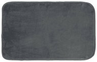 DOUCEUR D'INTÉRIEUR Koupelnová předložka Vitamine, protiskluzová, mikrovlákno, šedá, 45 × 75 cm - Bath Mat