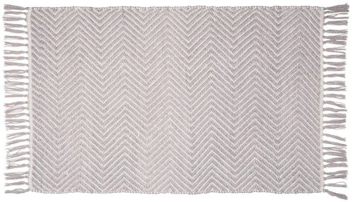 WENKO Koupelnová předložka Gata, polyester, šedá, 50 × 80 cm - Bath Mat - Main image