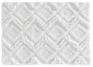 DOUCEUR D'INTÉRIEUR Koupelnová předložka Ikatis, bavlna, bílá, 50 × 80 cm - Bath Mat