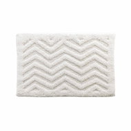 DOUCEUR D'INTÉRIEUR Koupelnová předložka Angelis, bavlna, béžová, 50 × 80 cm - Bath Mat