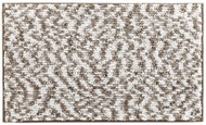 DOUCEUR D'INTÉRIEUR Koupelnová předložka Friza, polyester, béžová, 45 × 75 cm - Bath Mat