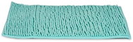 BERILO Koupelnová předložka Classic Comfort, protiskluzová, polyester, modrá, 40 × 60 cm - Bath Mat