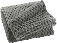 Douceur d'intérieur Flannel bedspread 125 × 150 cm Frosty - Bed Cover