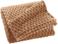 Douceur d'intérieur Flannel bedspread 125 × 150 cm Frosty, Domestic tranquility - Bed Cover