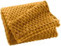 Bed Cover Douceur d'intérieur Flannel bedspread 125 × 150 cm Frosty, Golden touch - Přehoz na postel