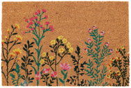 Home Styling Collection Flower pattern doormat 59 × 39 cm - Doormat