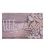 Home Styling Collection Welcome doormat, 58 × 38 cm, shell - Doormat