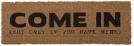Present time Rohožka z kokosového vlákna Come in, 75 × 26 × 2 cm, světlá - Rohožka