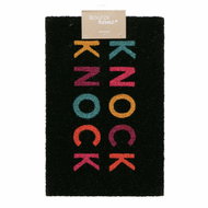 Boltze Coir mat Knock, 60 × 40 cm, black - Doormat