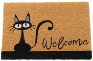 Boltze Coir mat Welcome, cat motif, 60 × 40 cm - Doormat