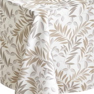Douceur d'intérieur Stain-resistant tablecloth with leaf pattern Nedelia, 145 × 240 cm - Tablecloth