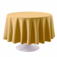 Today Round tablecloth Ova yellow 180 cm - Tablecloth