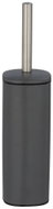 WENKO WC štětka Alassio, kov, šedá, 9,3 × 9,3 × 39,2 cm - Toilet Brush