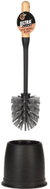 ULTRA CLEAN WC štětka, plast, černá, průměr 12 × 39 cm - Toilet Brush