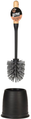 ULTRA CLEAN WC štětka, plast, černá, průměr 12 × 39 cm - Toilet Brush - Main image