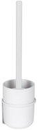 WENKO WC štětka Carpino, plast, bílá, 10 × 9,5 × 35 cm - Toilet Brush