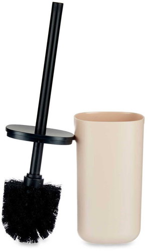 BERILO WC štětka, plast, béžová, 9,6 × 9,6 × 35 cm - Toilet Brush - Main image