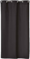 Douceur d'intérieur Blackout curtain PANAMA, 140 × 240 cm, black - Drape