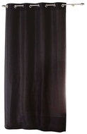 Douceur d'intérieur Blackout curtain ABLU, 140 × 260 cm, black - Drape