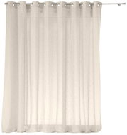 Douceur d'intérieur Wide curtain with rings, linen effect, CARLIN, 300 × 240 cm - Drape