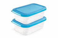 BRANQ Sada dóz na potraviny Blue box 1,75 l, obdelníková, 2 ks  - Food Container Set