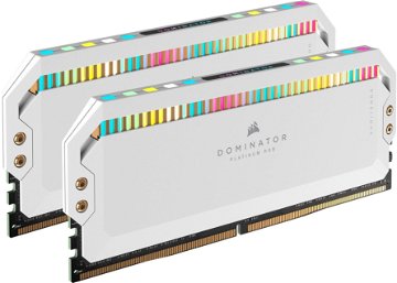 Corsair 32 GB 6200 DDR5 Platinum CL36 MHz KIT White - Arbeitsspeicher RGB Dominator