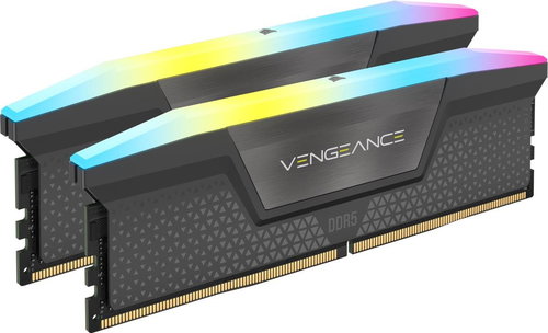 Corsair 32 GB KIT DDR5 6000 MT/s CL30 Vengeance RGB Grey EXPO - Operačná pamäť - Hlavný obrázok