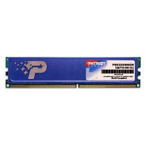 Patriot 2GB DDR2 800MHz CL5 Signature Line s chladičem - RAM - Fő fotó
