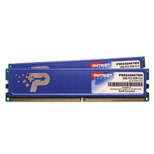 Patriot 4GB KIT DDR2 667MHz CL5 Signature Line s chladičem - RAM - Main image