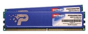 Patriot 4GB KIT DDR2 800MHz CL6 Signature Line s chladičem - Operačná pamäť - Hlavný obrázok