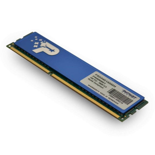 PATRIOT 4GB DDR3 1600MHz CL11 Signature Line with cooler - RAM - Main image