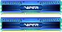 Patriot 8GB KIT DDR3 1600MHz CL10 Viper 3 (Low Profile Blue) - RAM