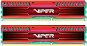 Patriot 16GB KIT DDR3 1600MHz CL10 Viper 3 (Low Profile Red) - Arbeitsspeicher