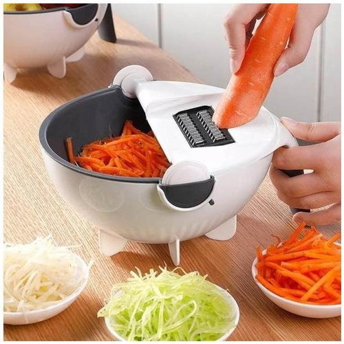 Alum Multifunctional vegetable slicer with colander - Slicer - Main image